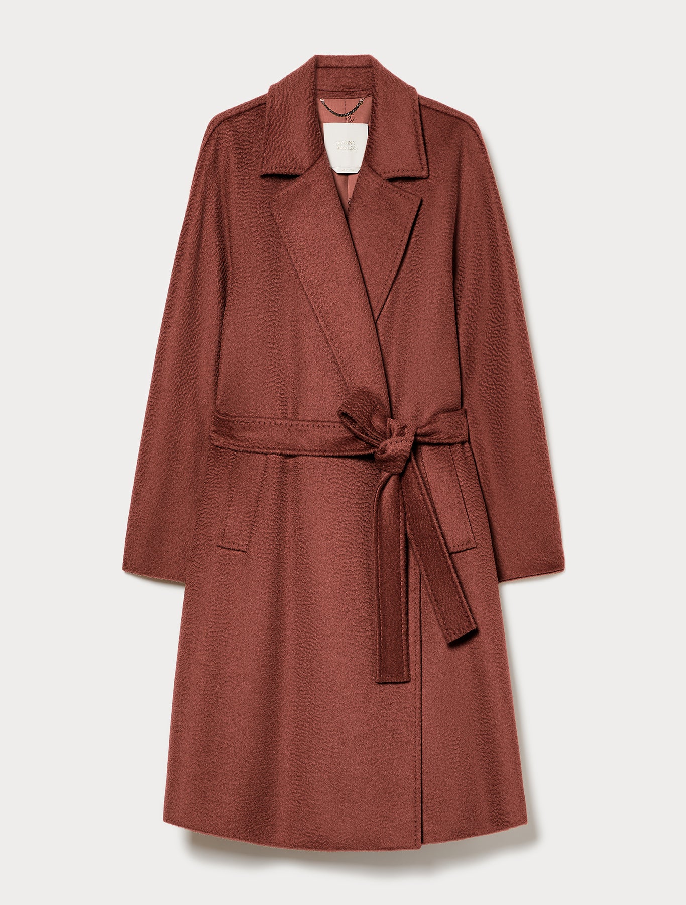 Marina Rinaldi camel broadcloth coat for woman