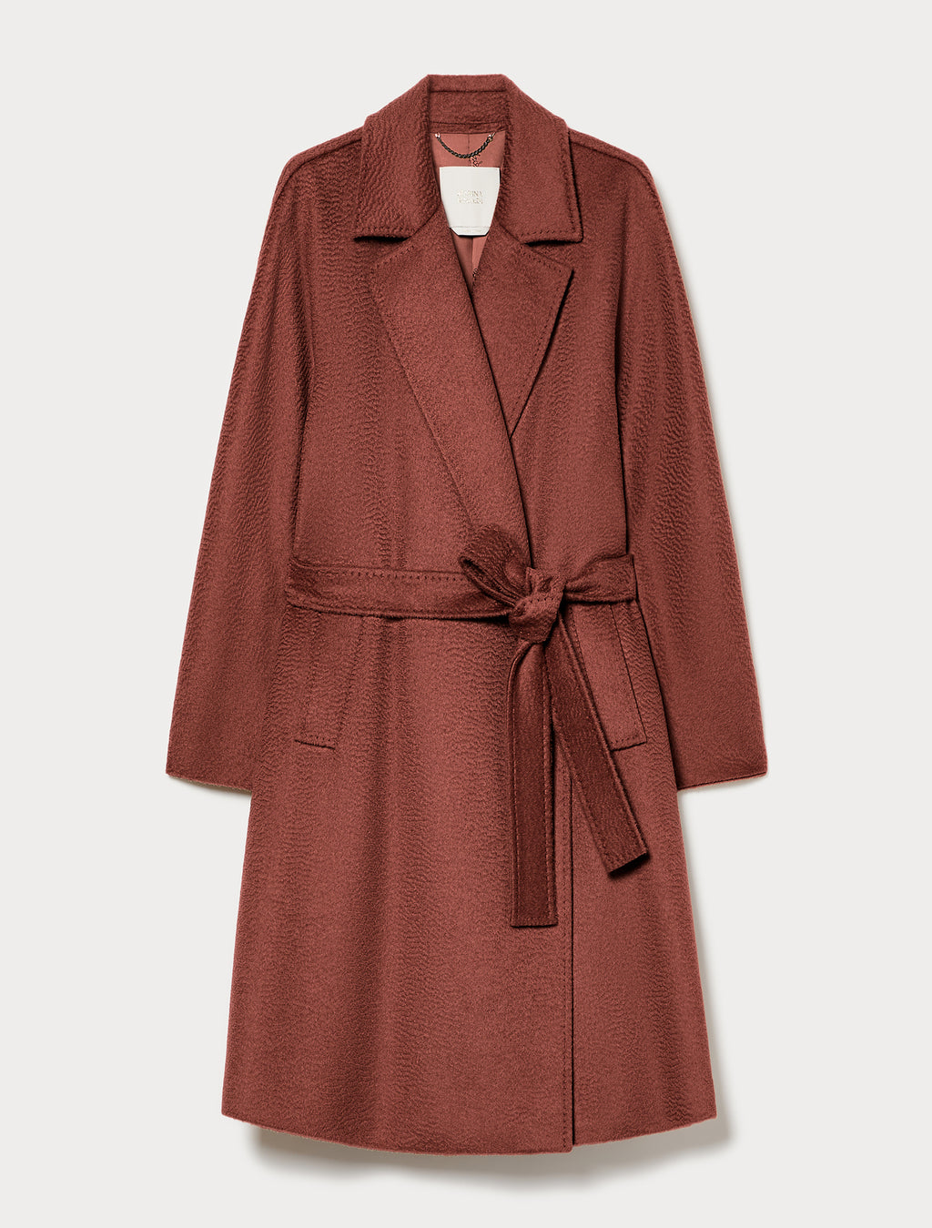 Marina Rinaldi camel broadcloth coat for woman