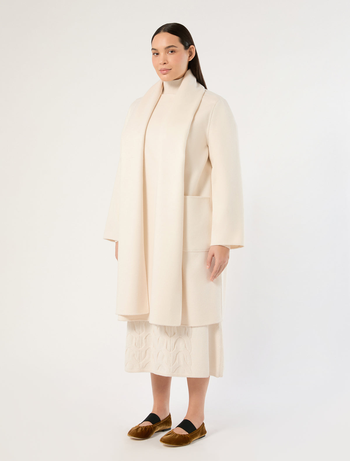 Marina Rinaldi double wool coat for woman