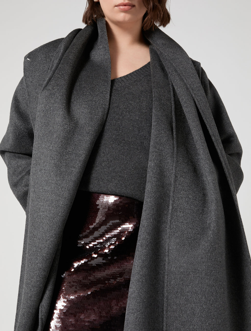 Marina Rinaldi double wool coat for woman