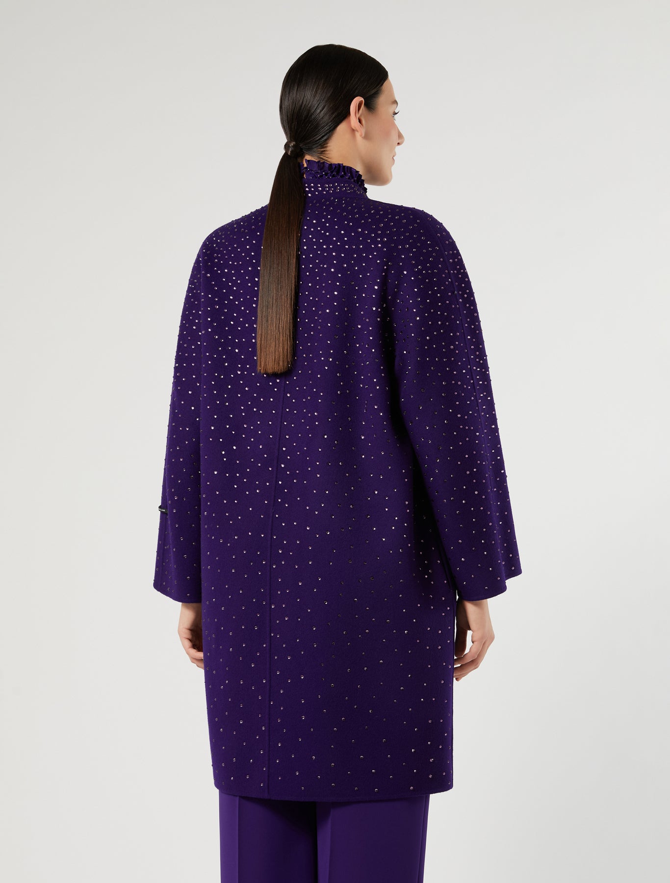 Marina Rinaldi double wool and cashmere coat for woman