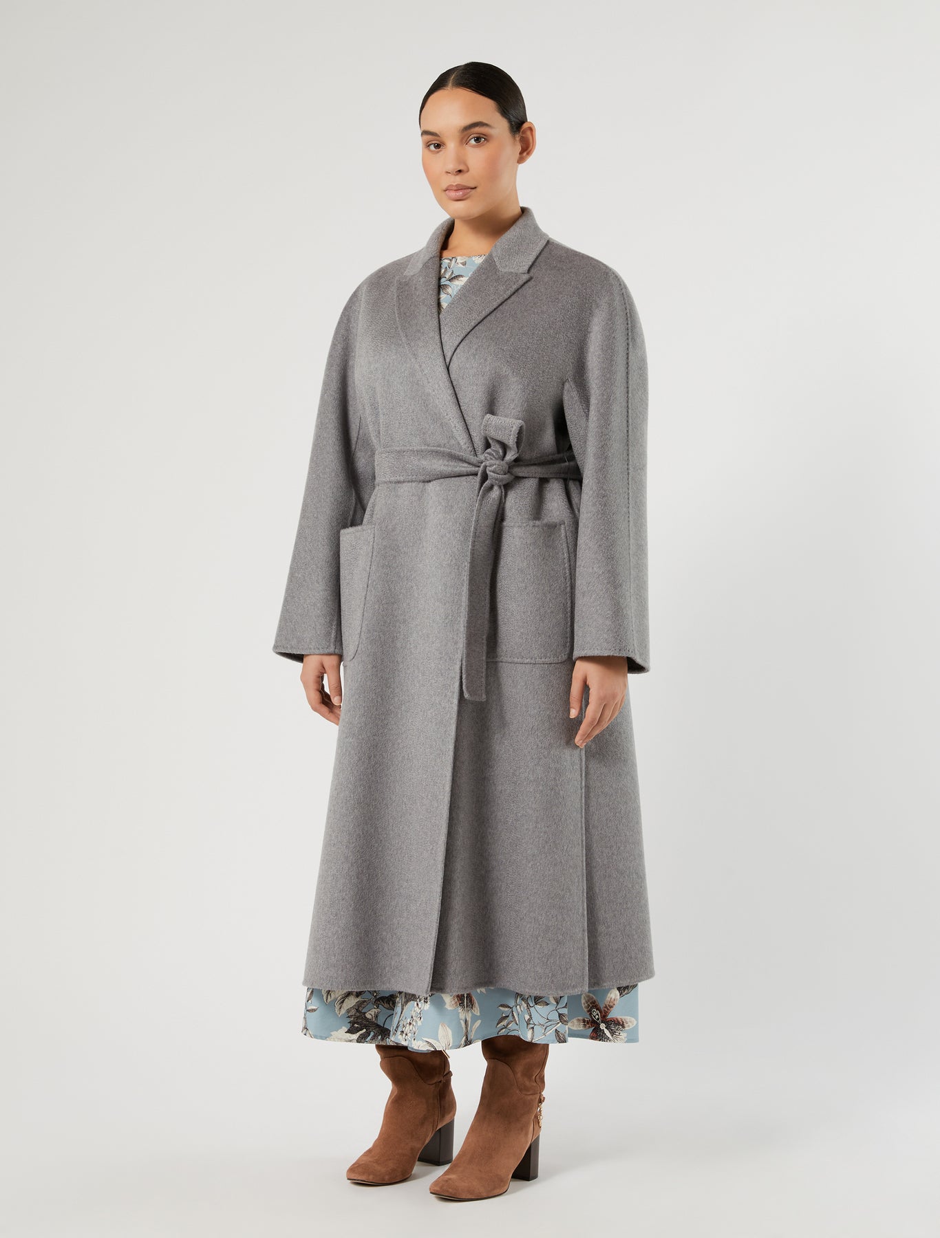 Marina Rinaldi double cashmere coat for woman