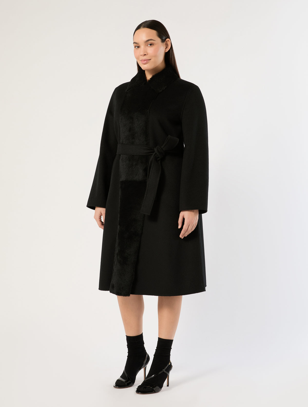 Marina Rinaldi double wool coat for woman