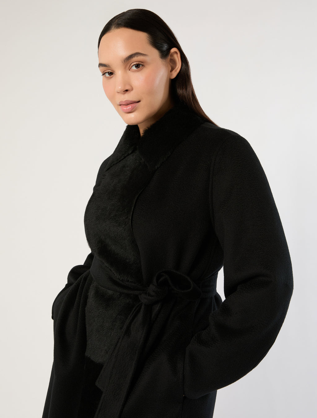 Marina Rinaldi double wool coat for woman