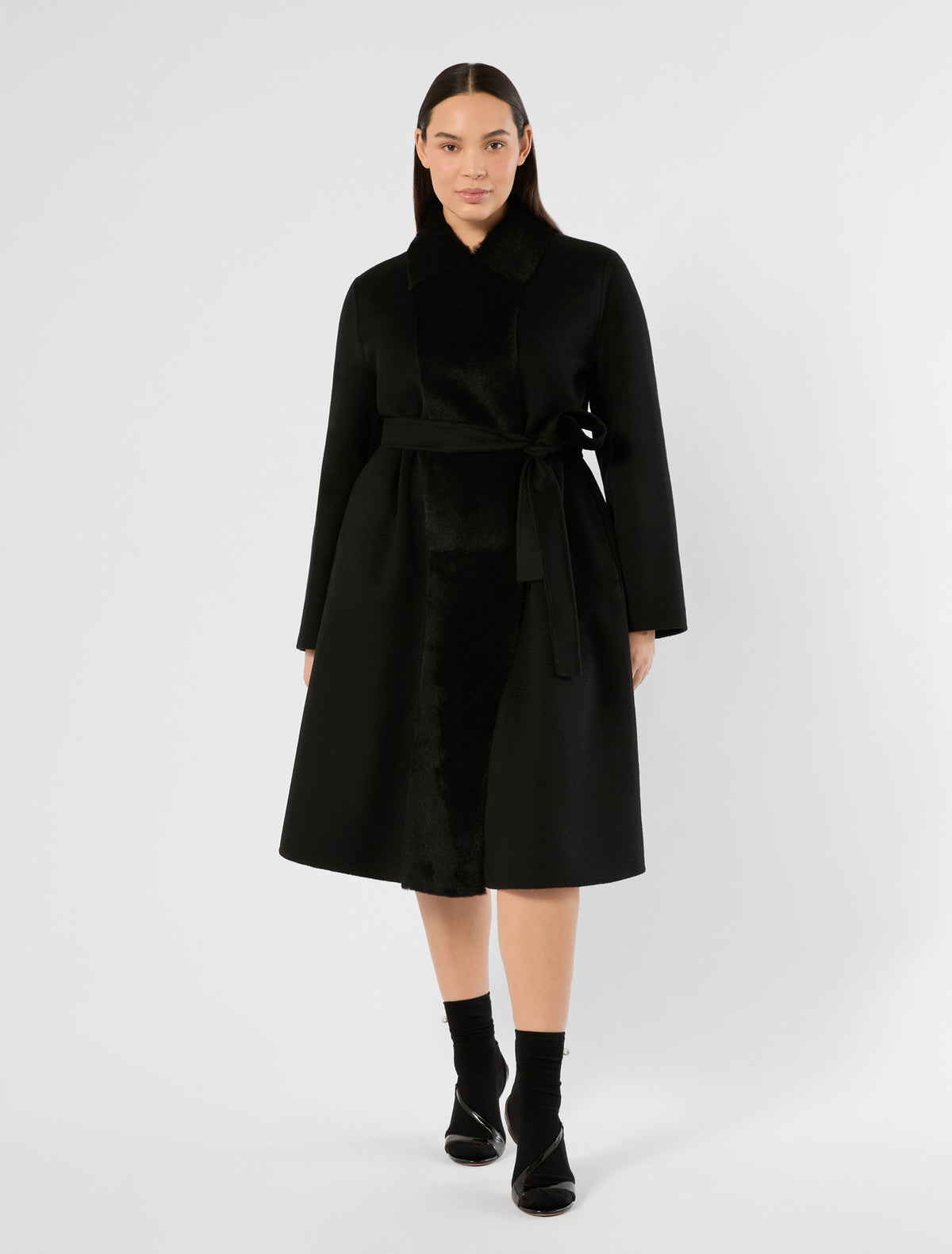 Marina Rinaldi double wool coat for woman