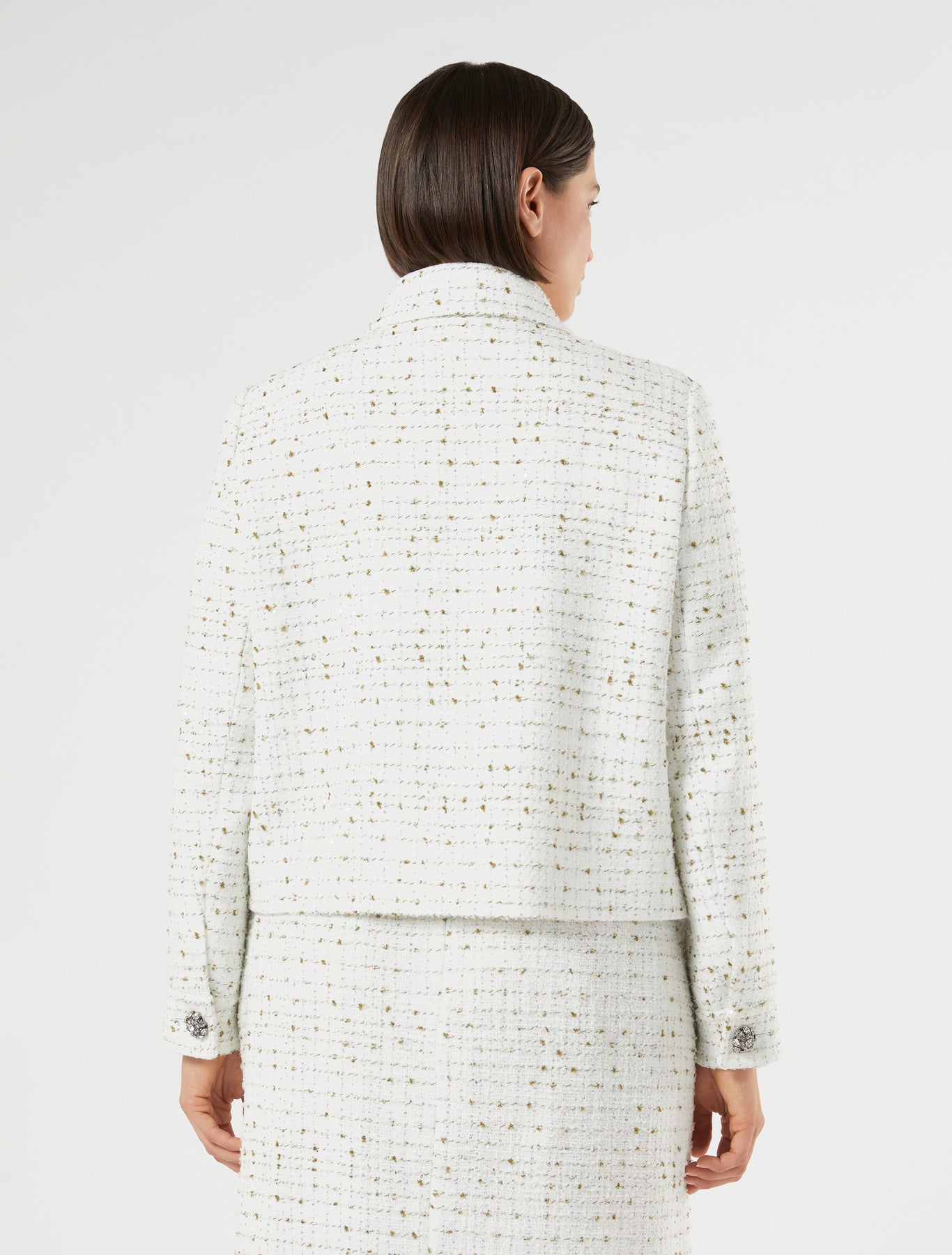 Bouclé fabric jacket