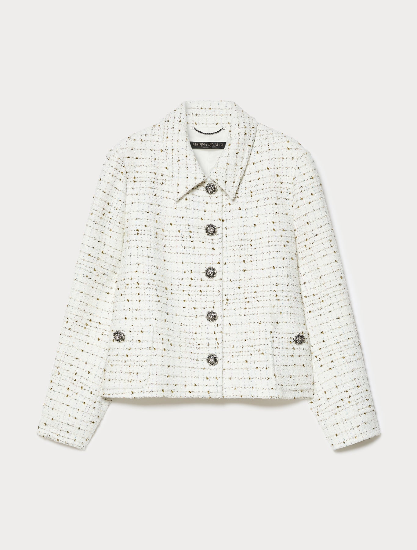 Bouclé fabric jacket