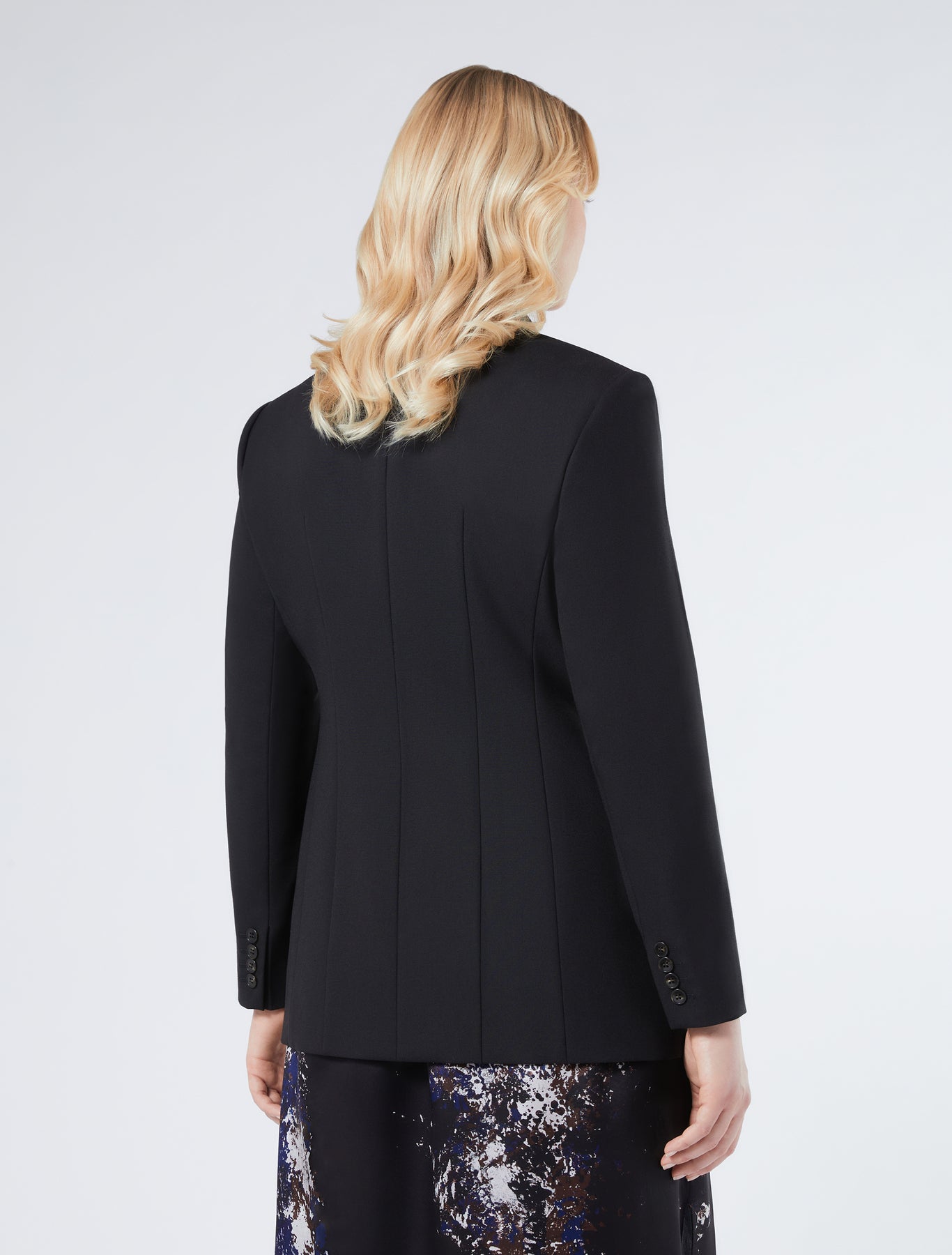 Pure wool blazer jacket