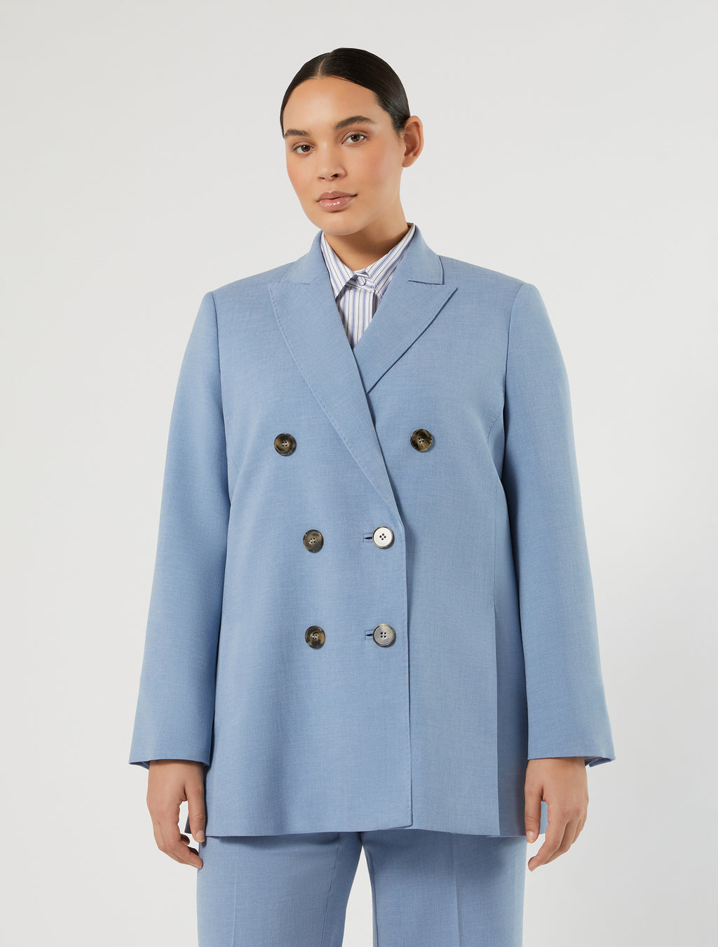 Marina Rinaldi cady mélange blazer jacket for woman