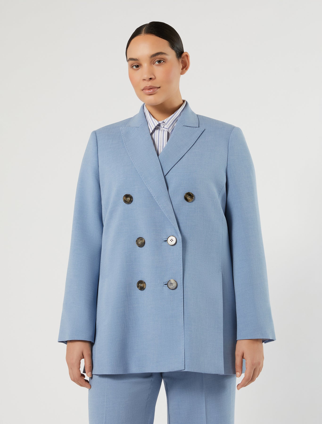 Marina Rinaldi cady mélange blazer jacket for woman
