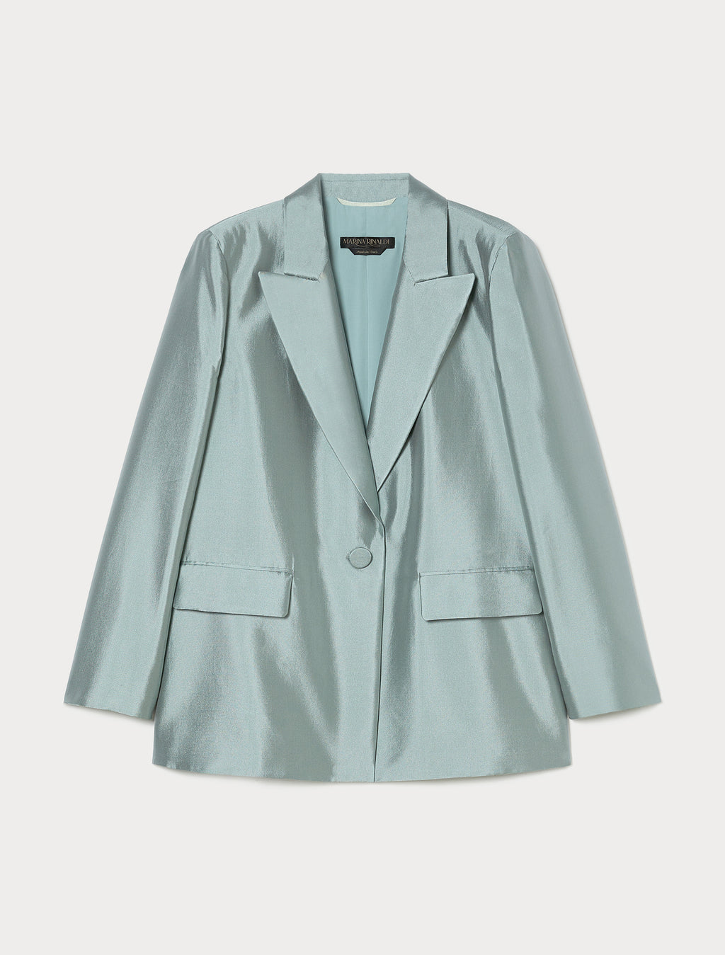 Silk and cotton blazer