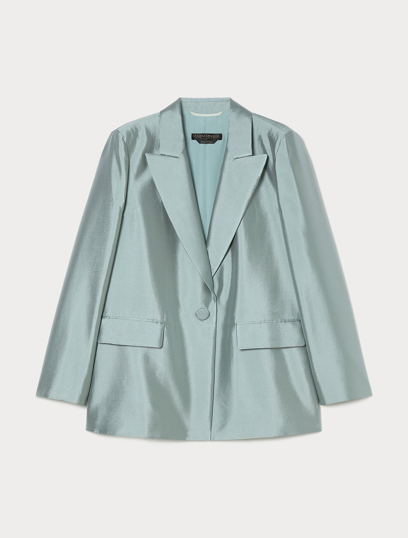 Silk and cotton blazer