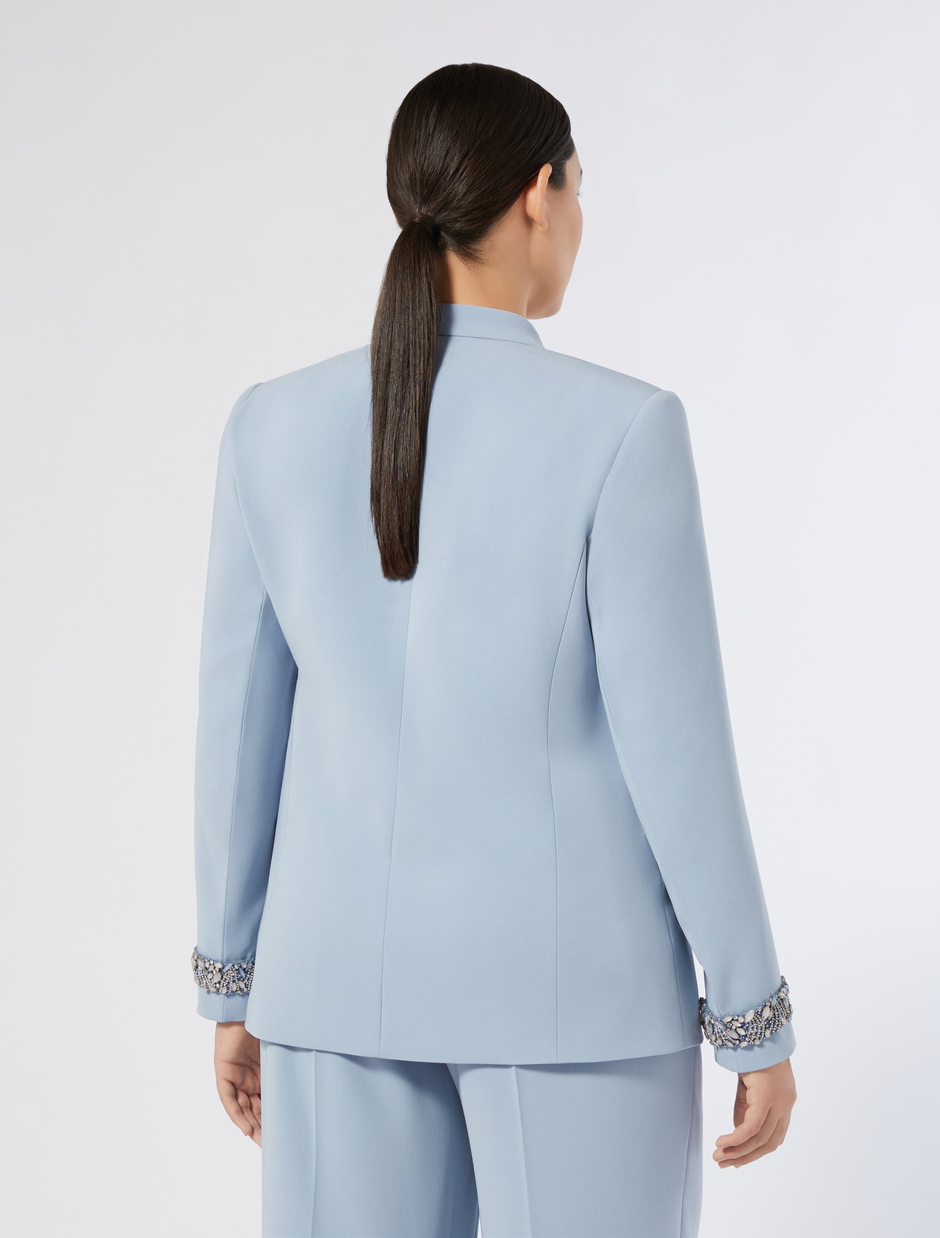 Cady jacket with embroidery