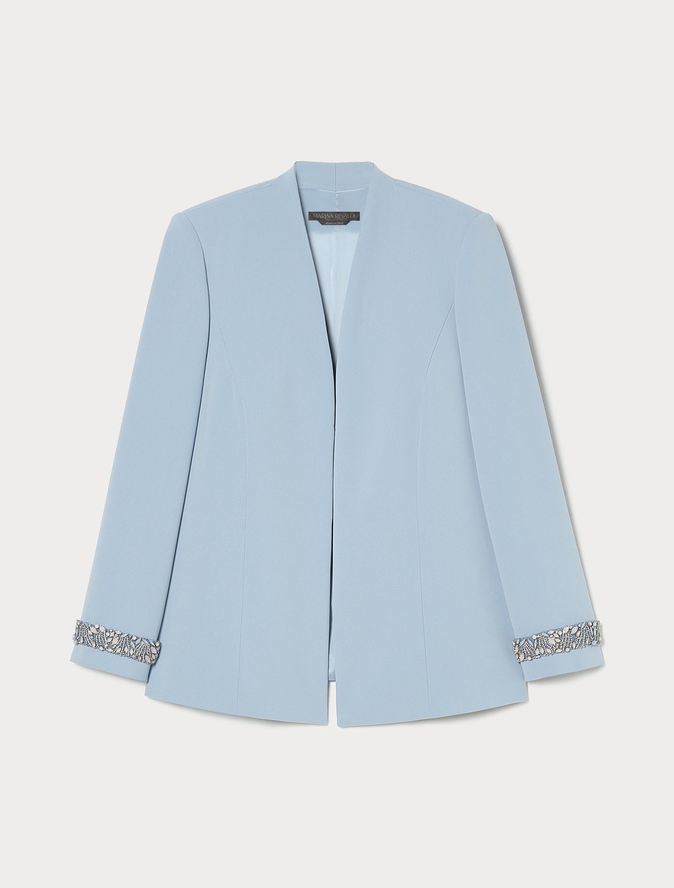 Cady jacket with embroidery