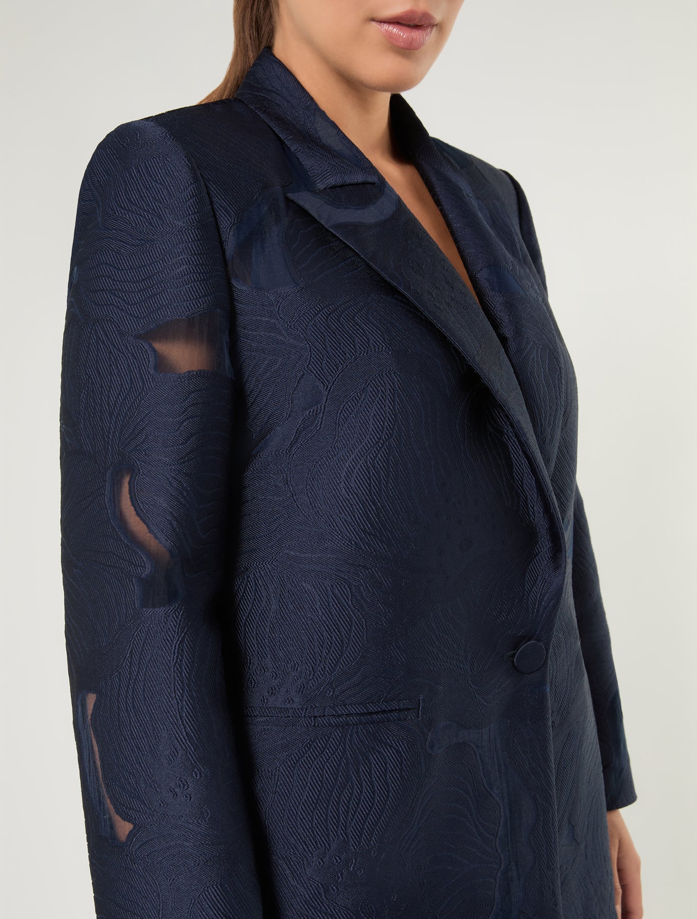 Marina Rinaldi fil coupé blazer jacket for woman