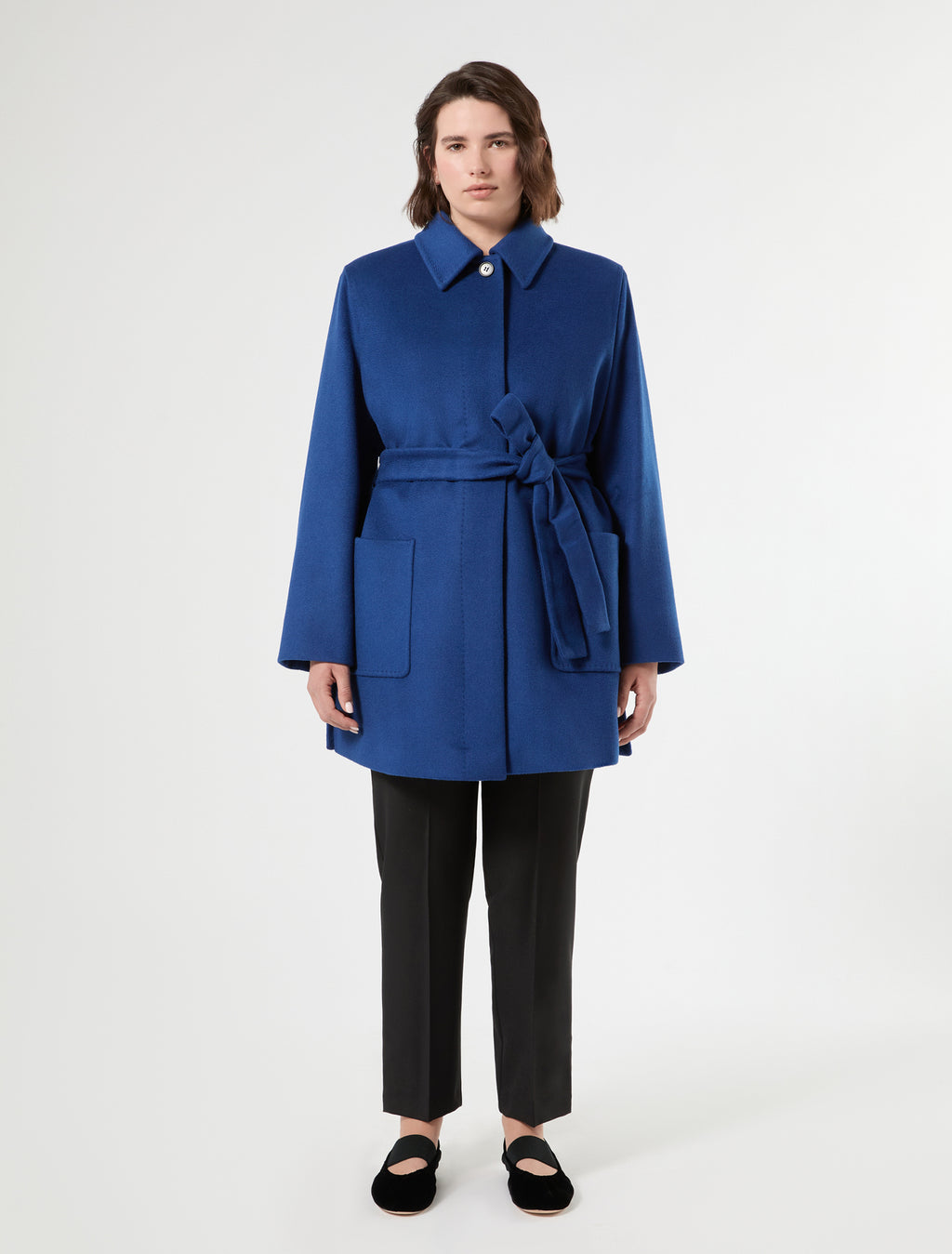 Marina Rinaldi wool broadcloth heavy jacket for woman