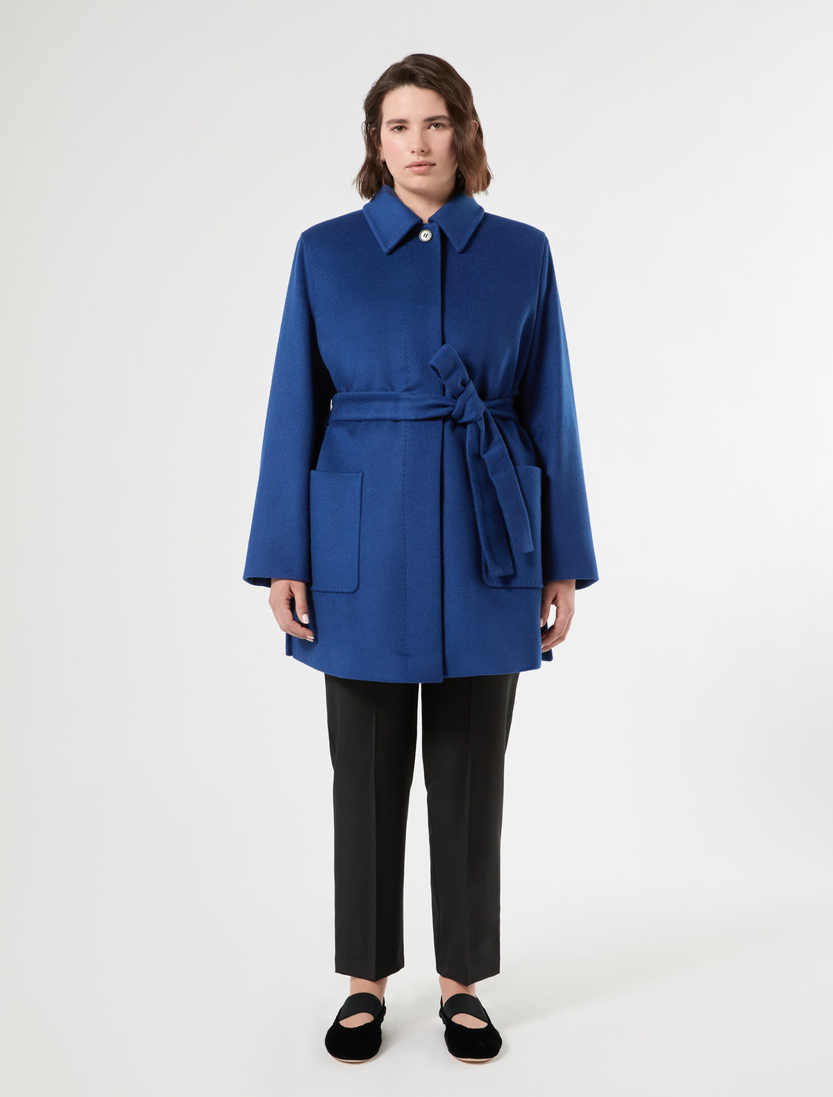 Marina Rinaldi wool broadcloth heavy jacket for woman