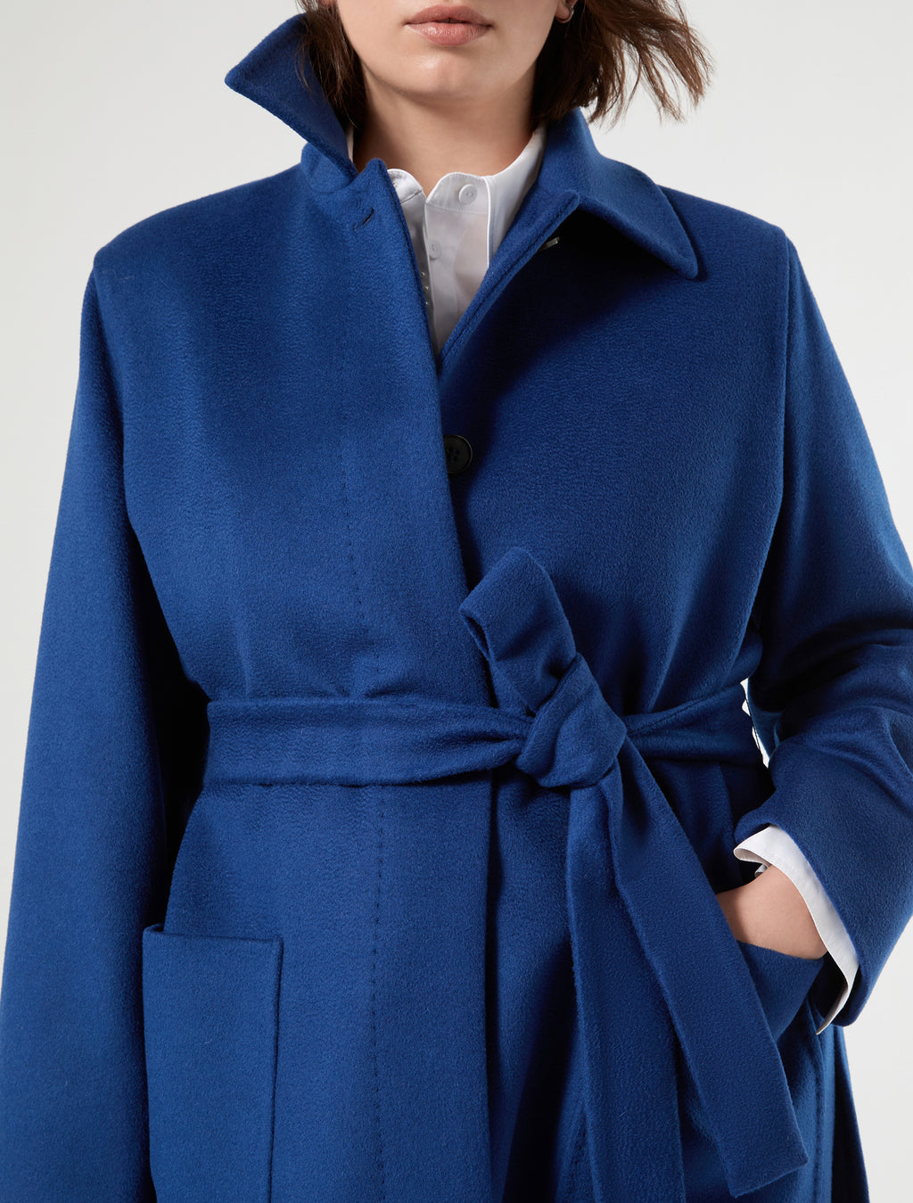 Marina Rinaldi wool broadcloth heavy jacket for woman