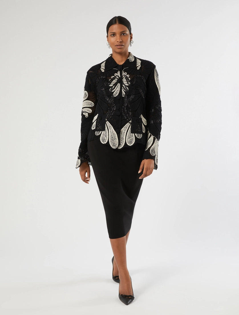 marina rinaldi triacetate cady skirt for woman