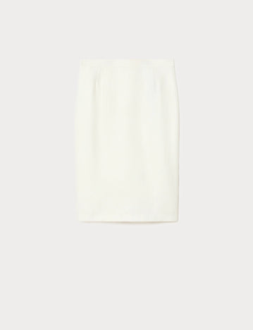 marina rinaldi linen skirt for woman