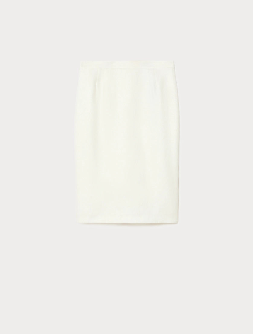 marina rinaldi linen skirt for woman