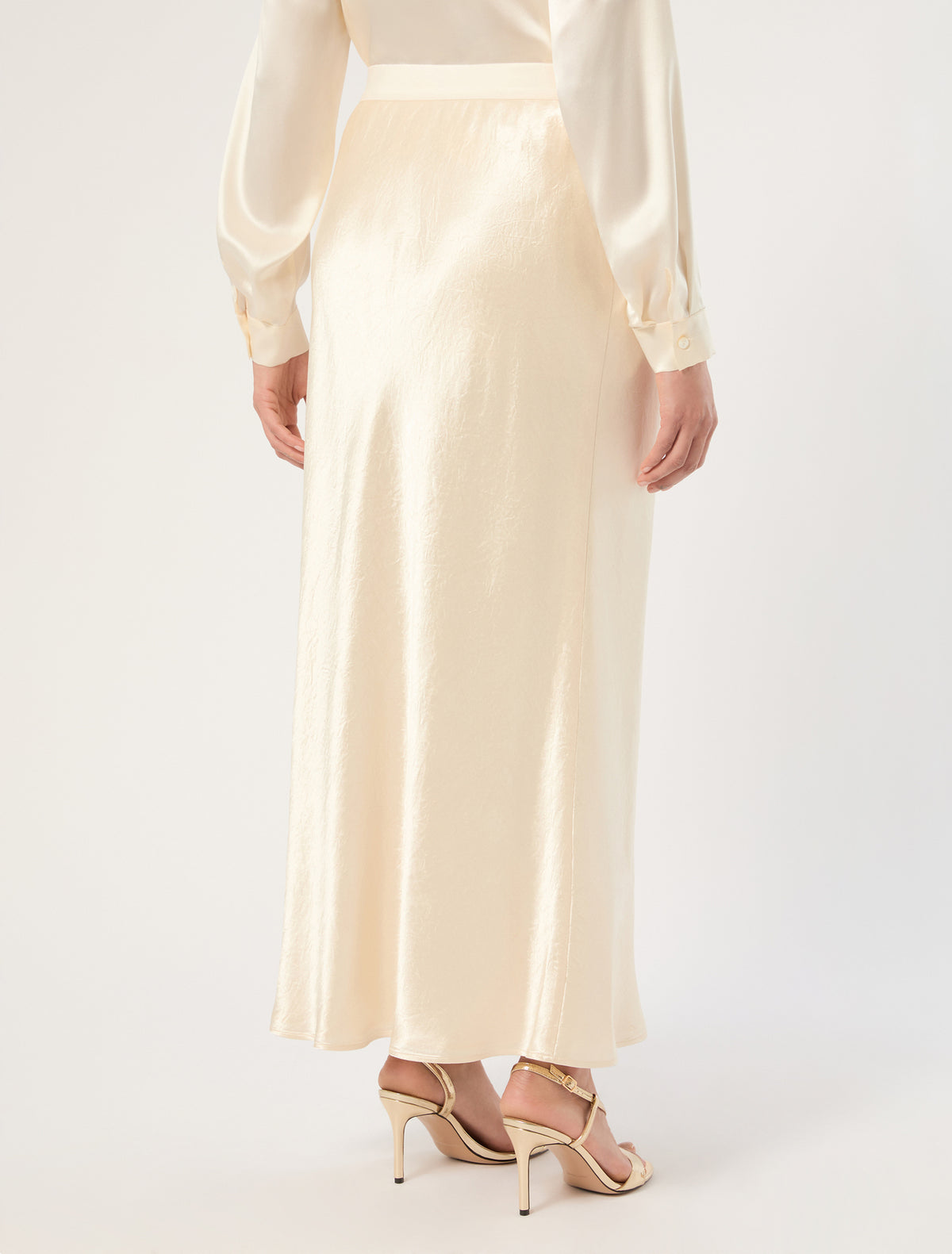 Marina Rinaldi envers satin skirt for woman