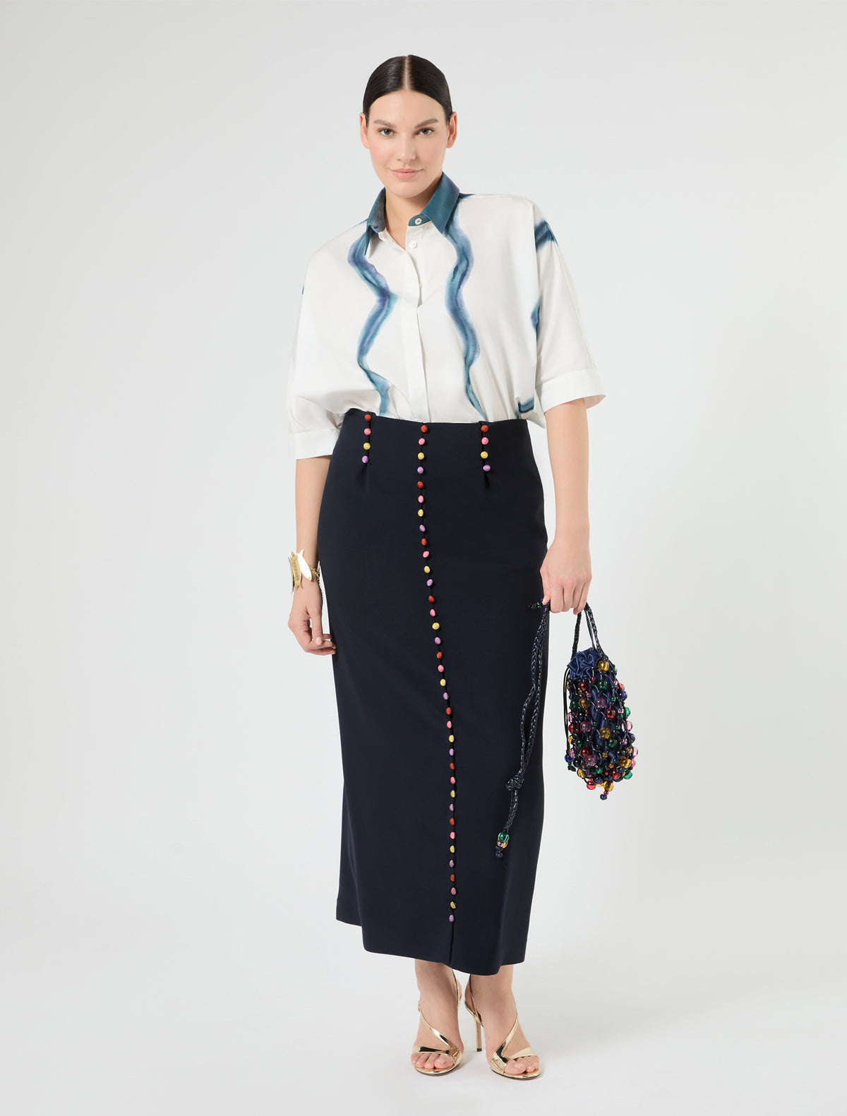 Marina Rinaldi cady skirt for woman