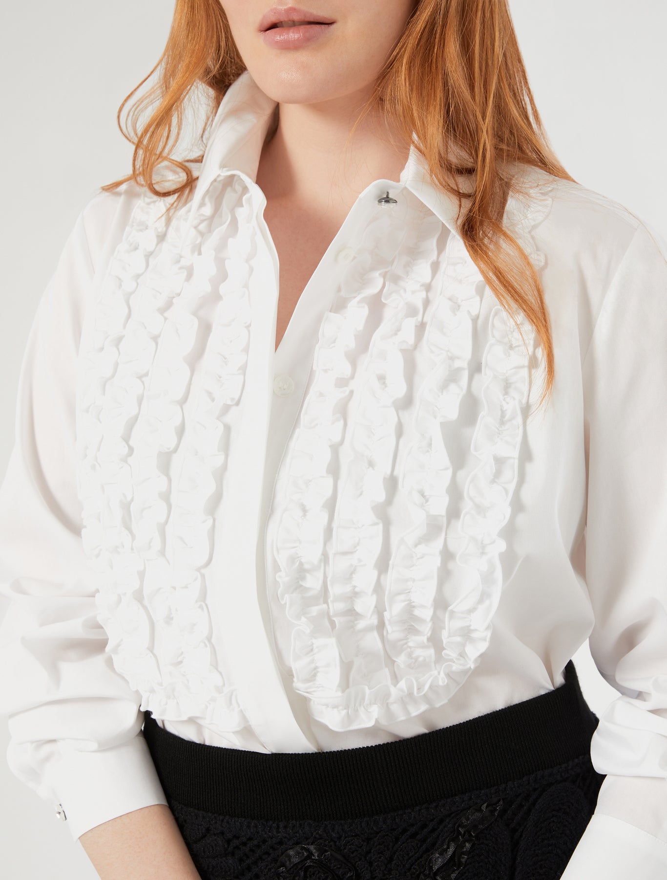 Organic cotton poplin shirt