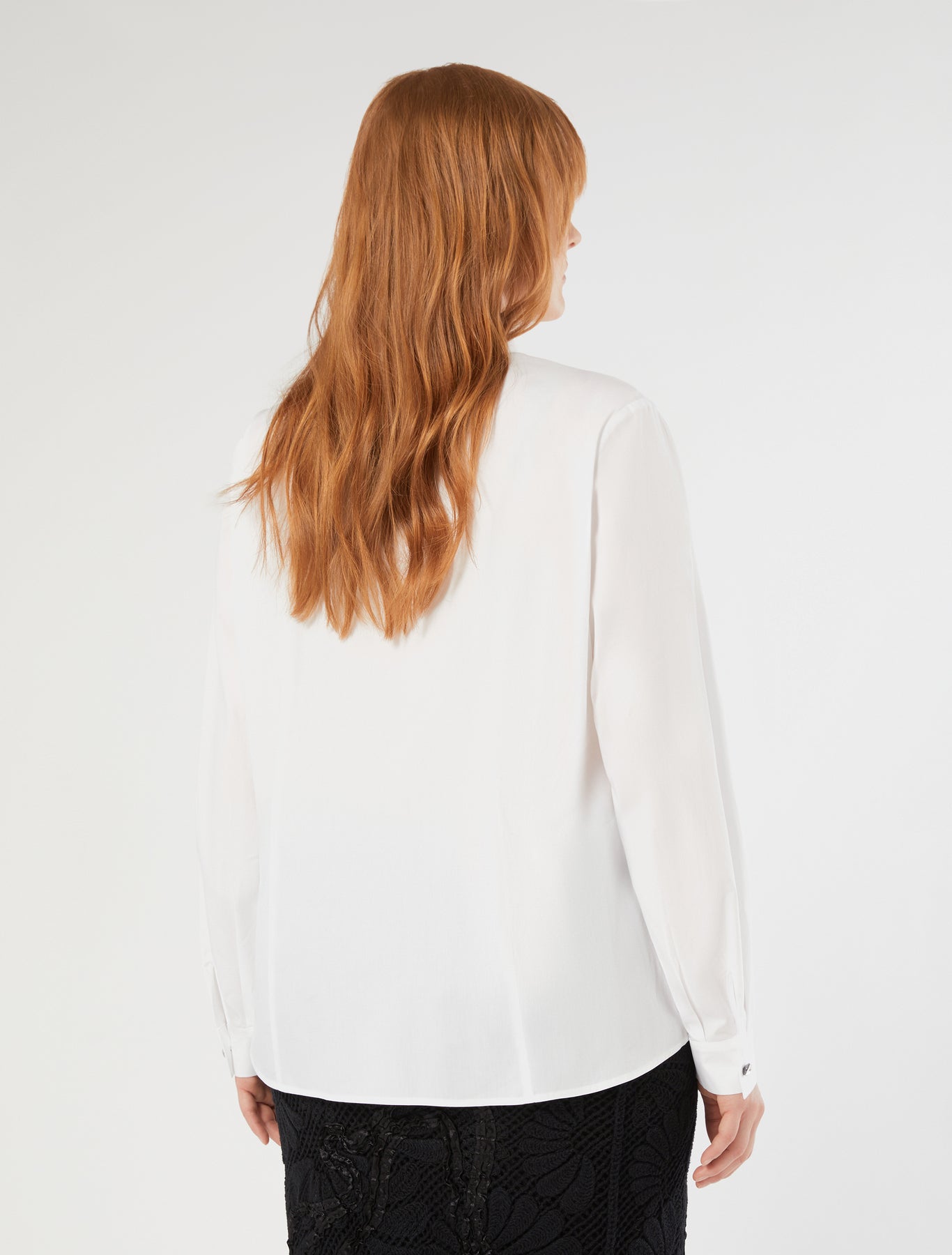 Organic cotton poplin shirt
