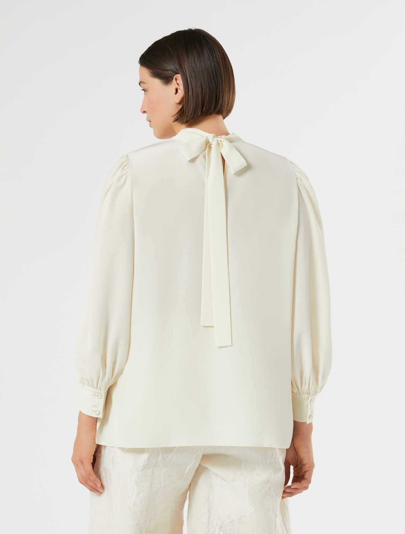 Silk crepe de chine blouse