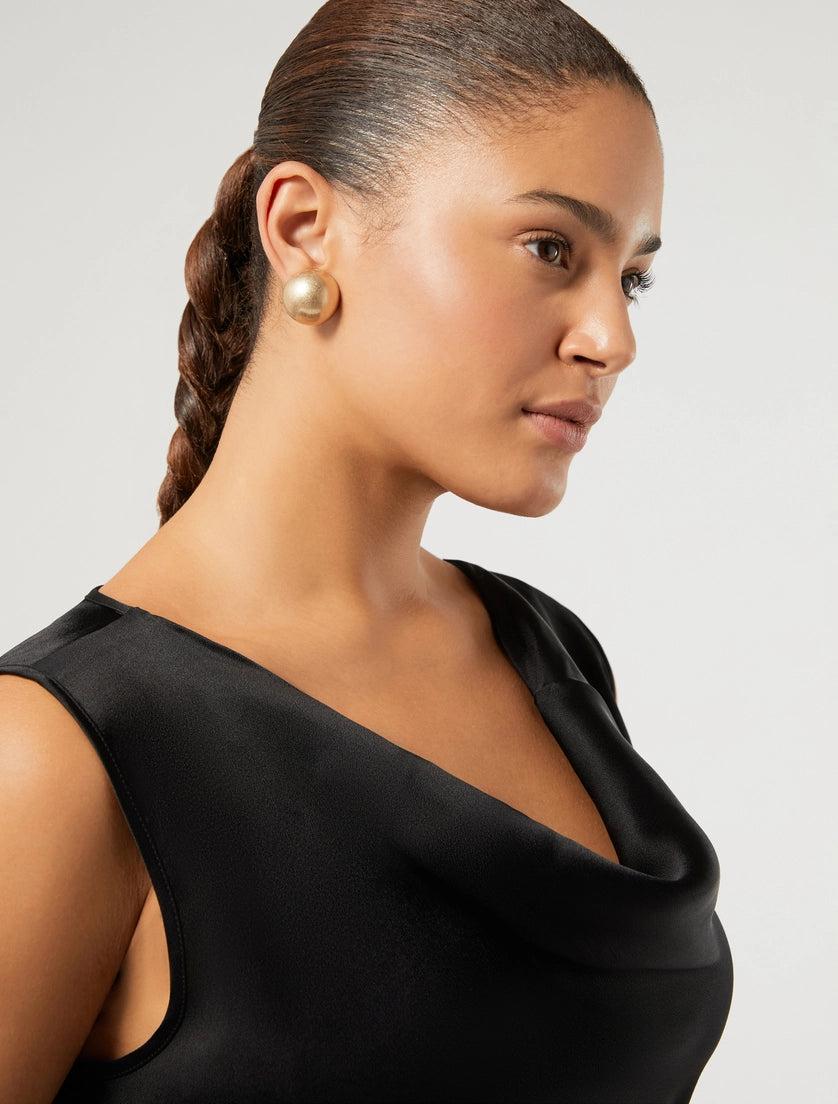 marina rinaldi satin top for woman
