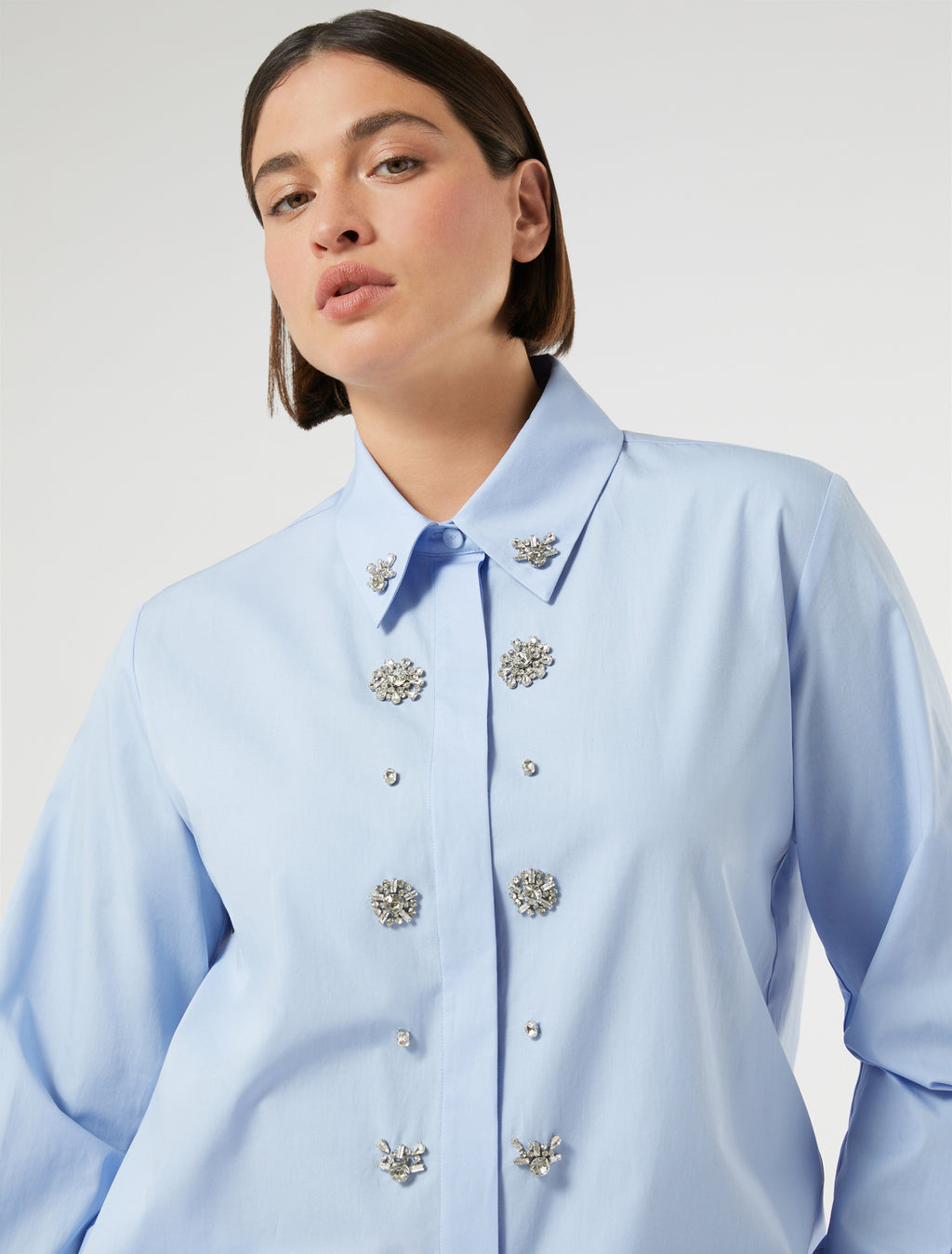 Organic cotton poplin shirt