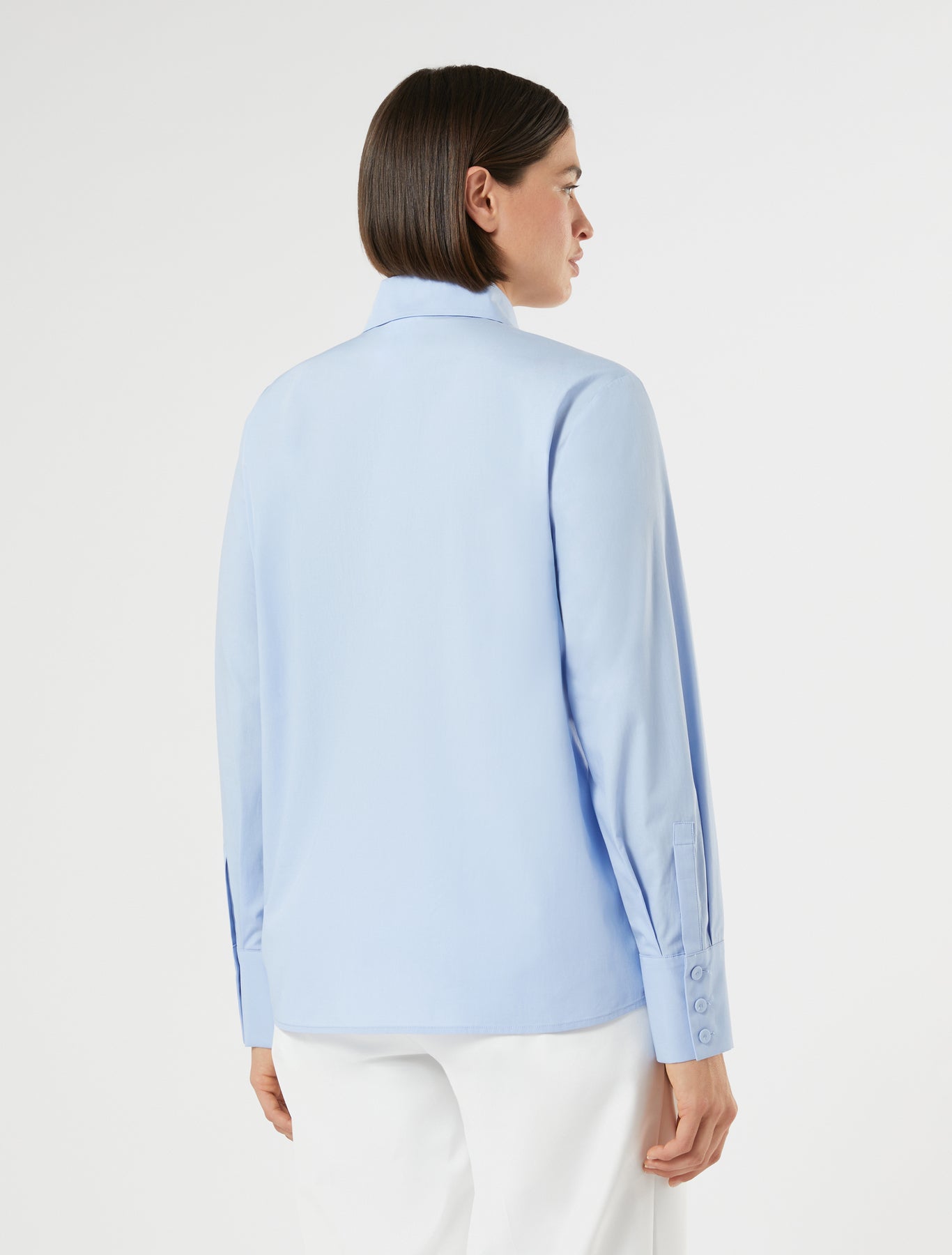 Organic cotton poplin shirt