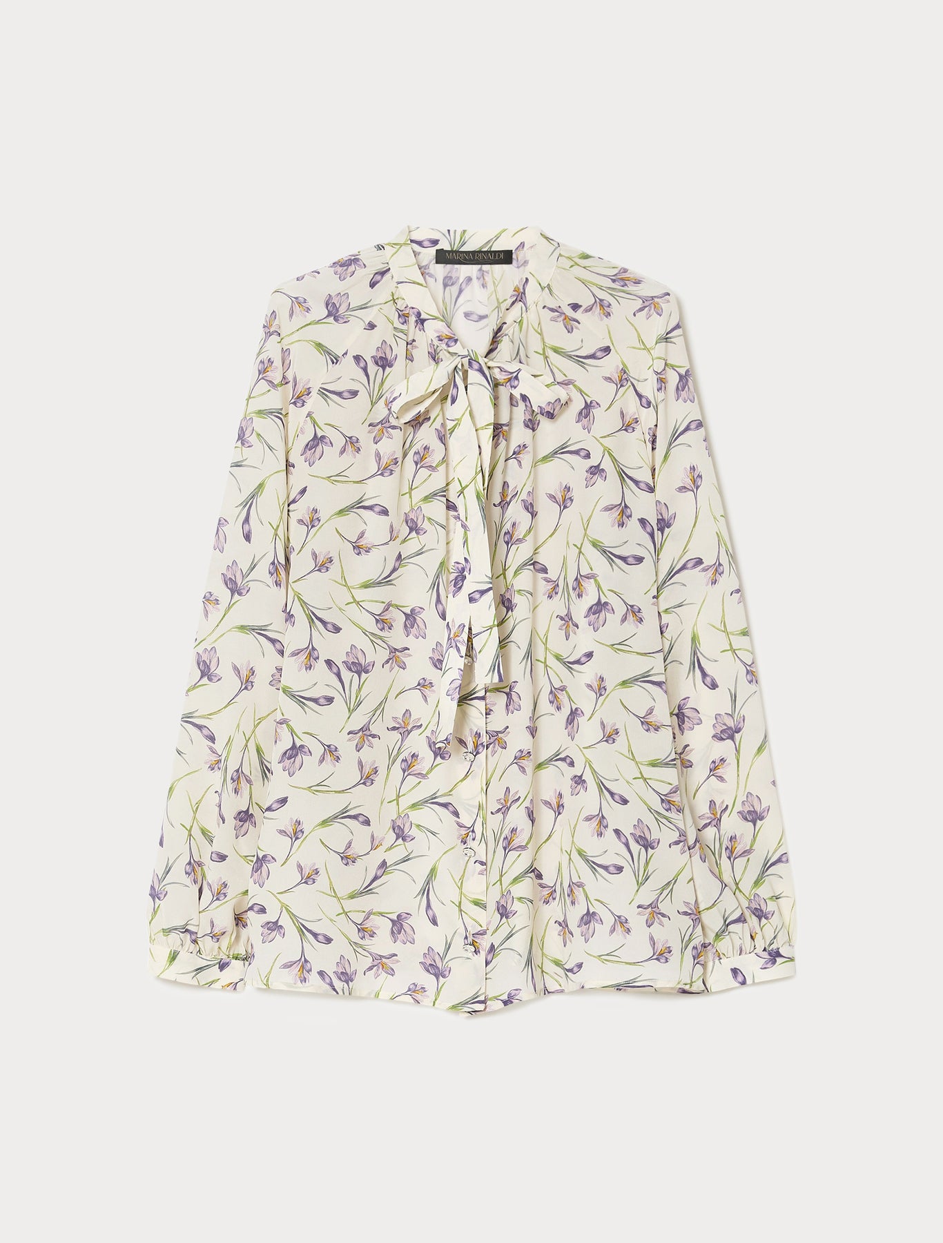 Silk crepe de chine shirt