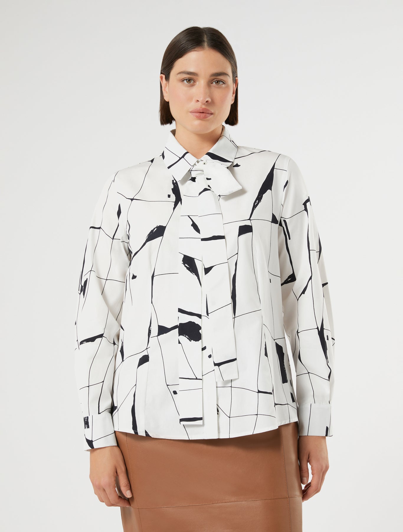 Pure cotton poplin shirt