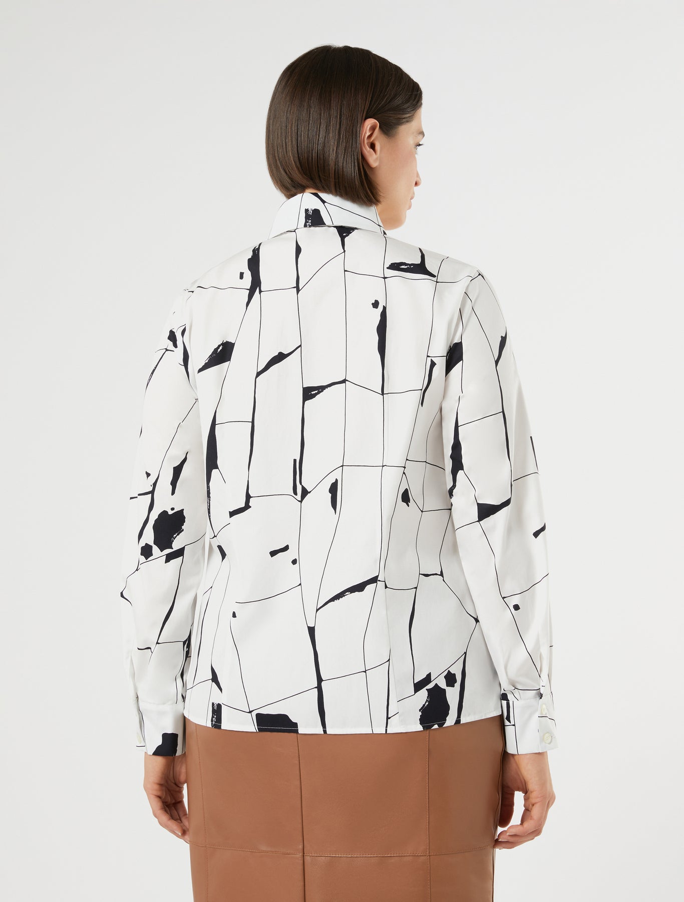 Pure cotton poplin shirt