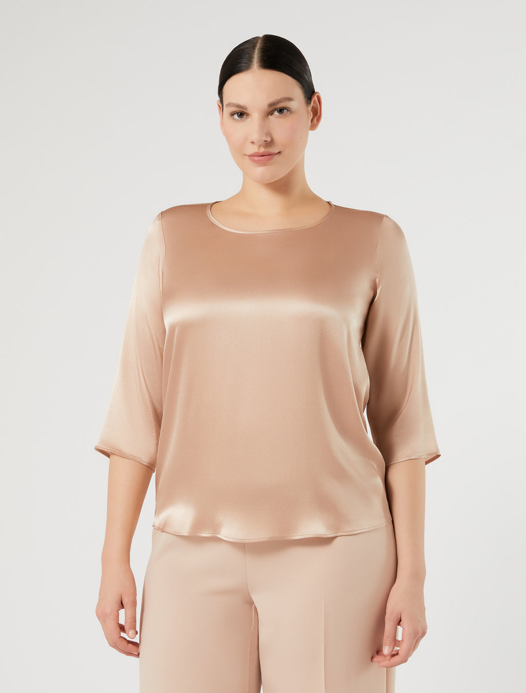 Marina Rinaldi satin blouse for woman