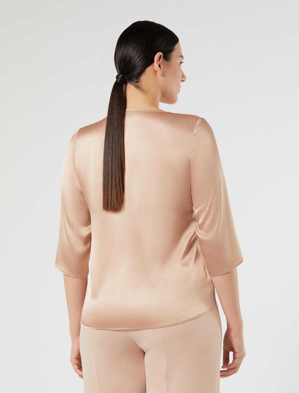 Marina Rinaldi satin blouse for woman