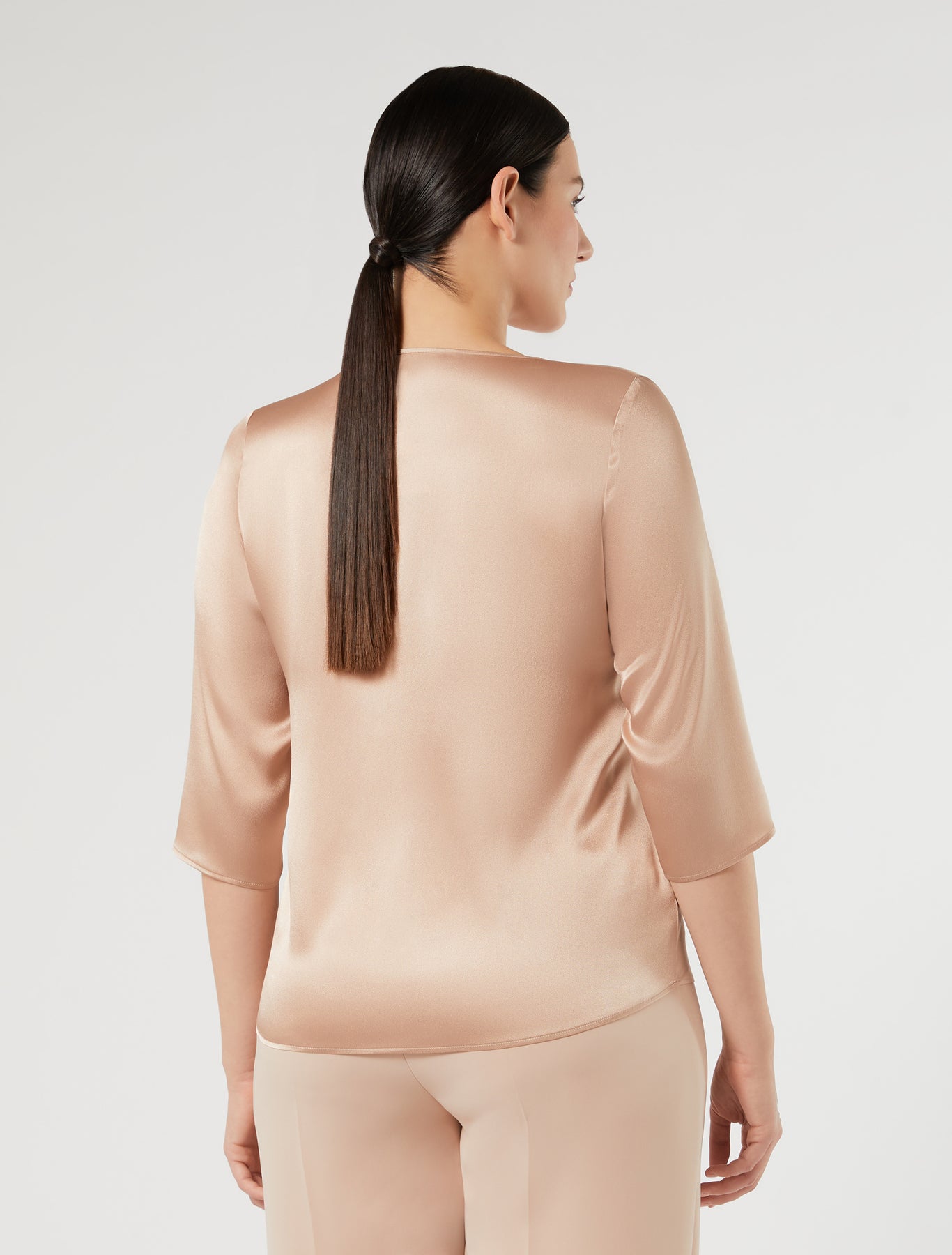 Marina Rinaldi satin blouse for woman