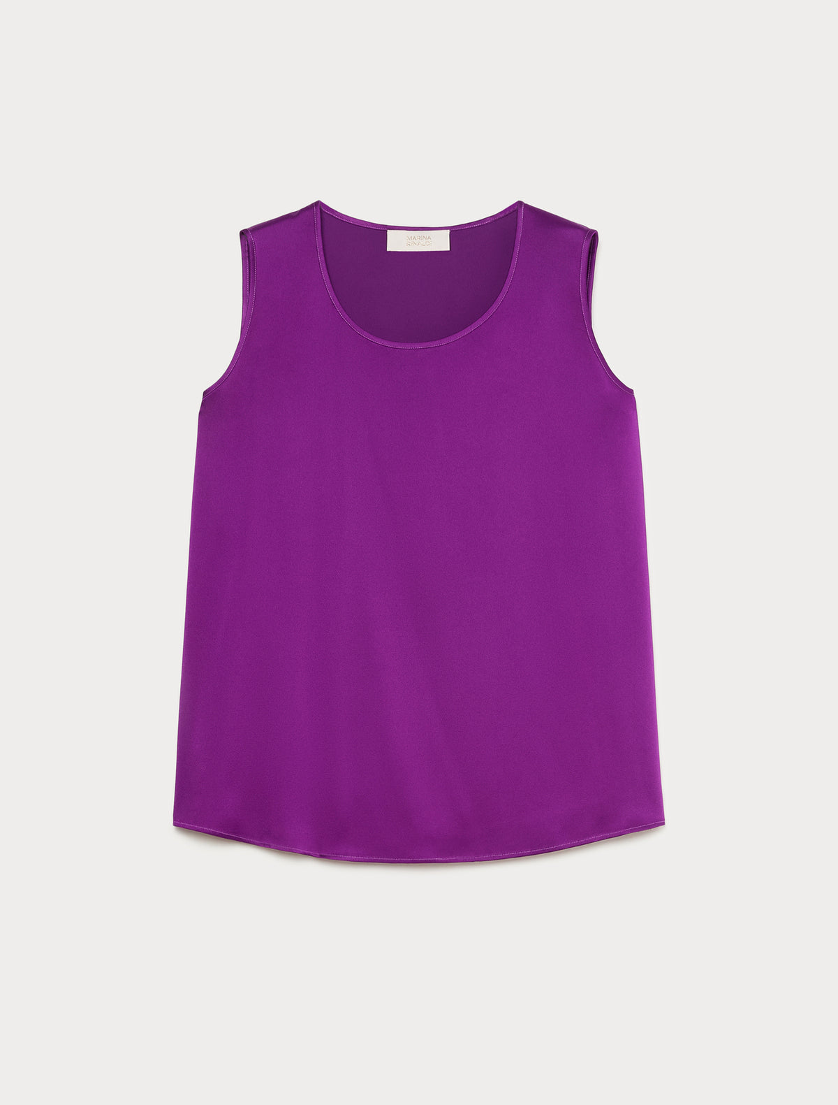 Marina Rinaldi crepe envers satin top for woman