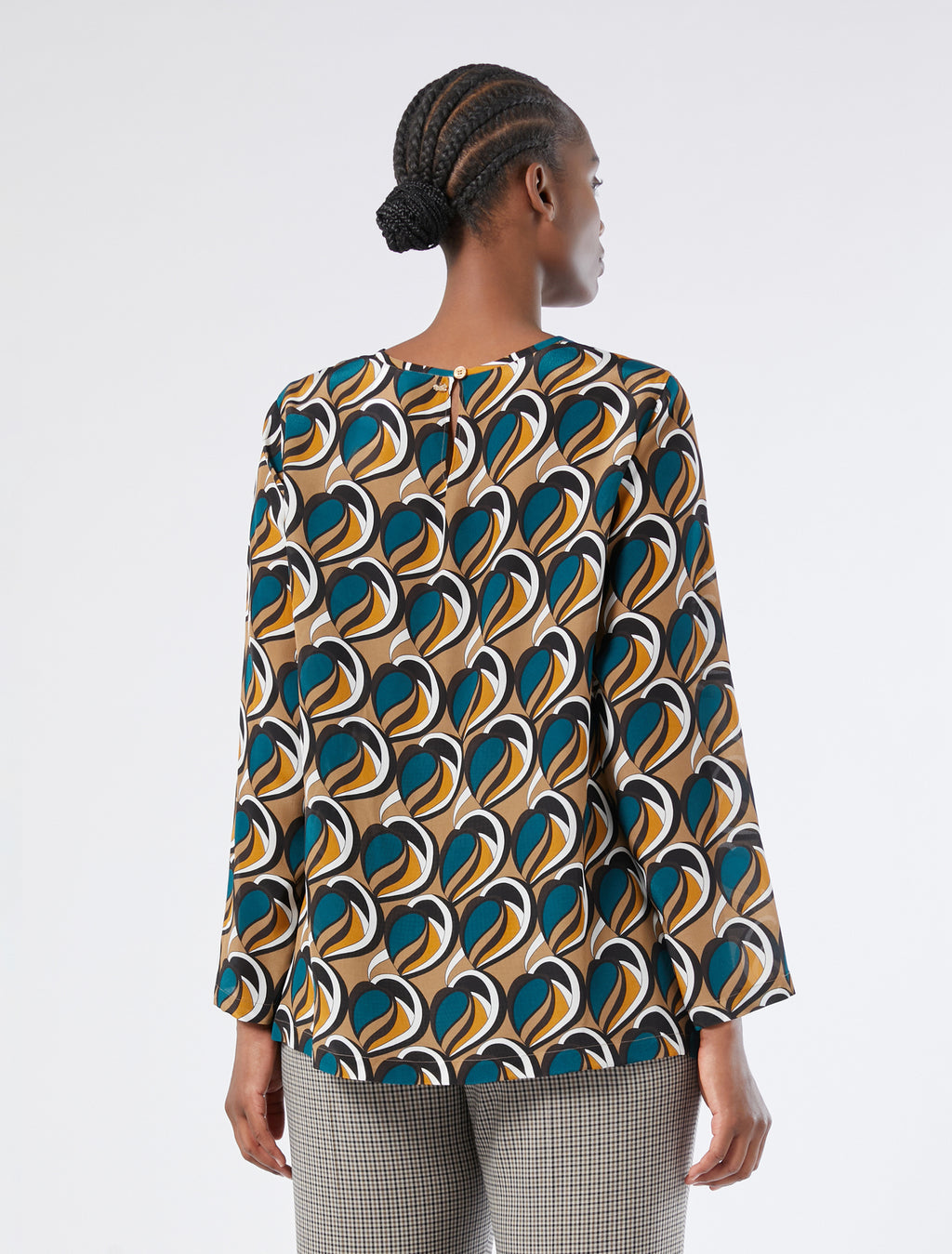 Crepe de chine blouse