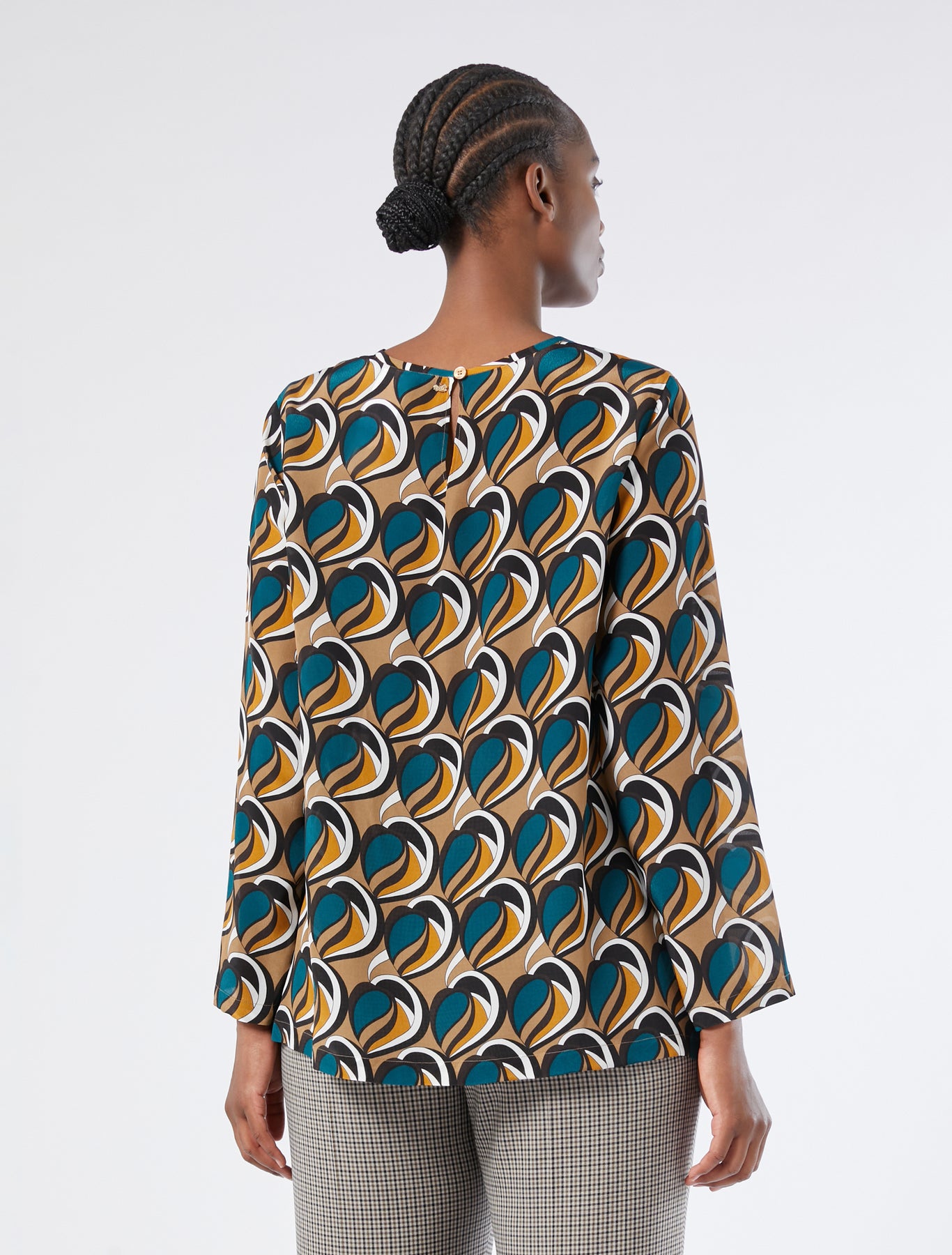 Crepe de chine blouse