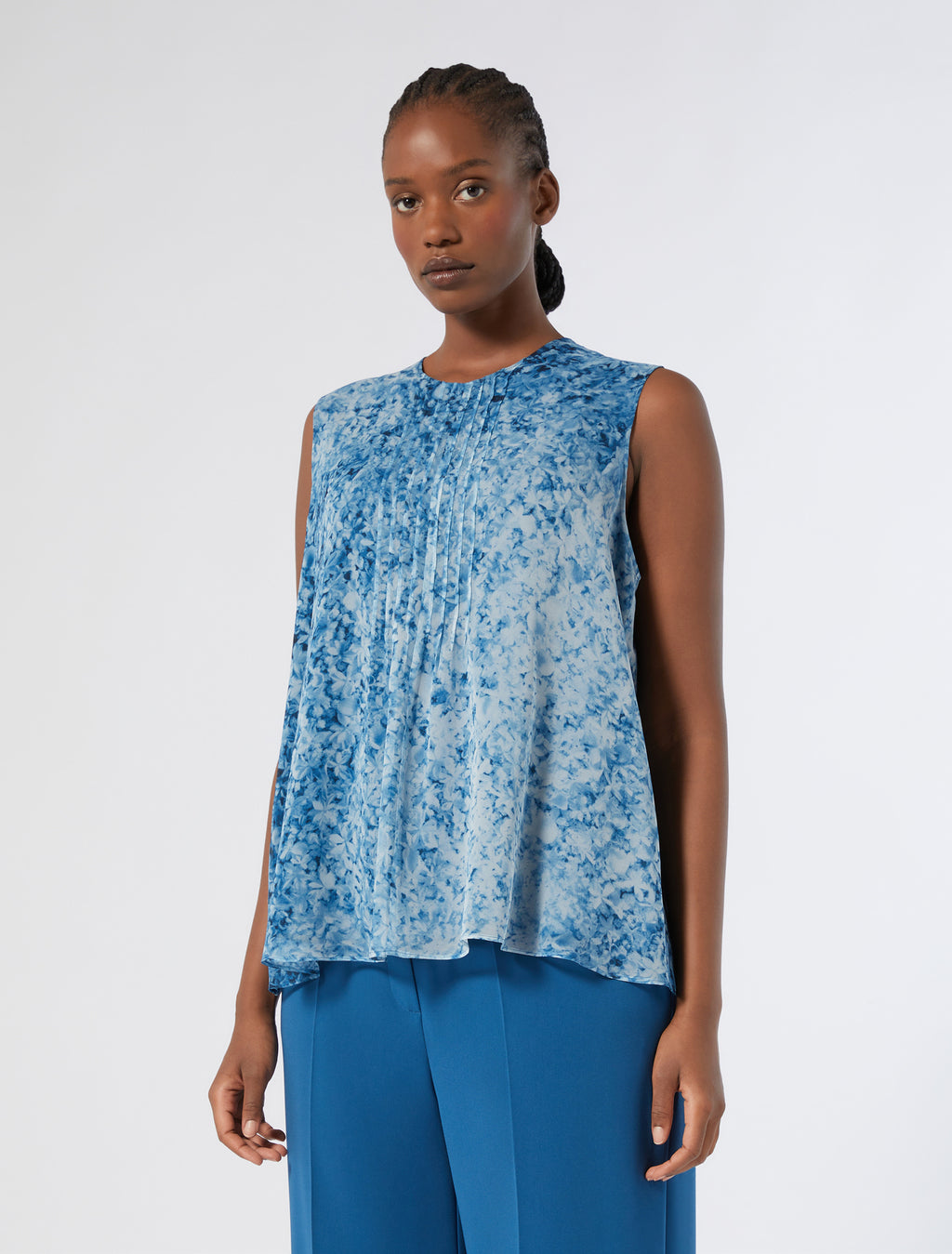 Silk georgette shirt