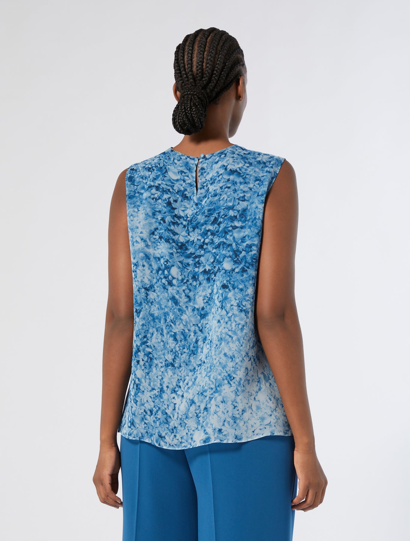 Silk georgette shirt