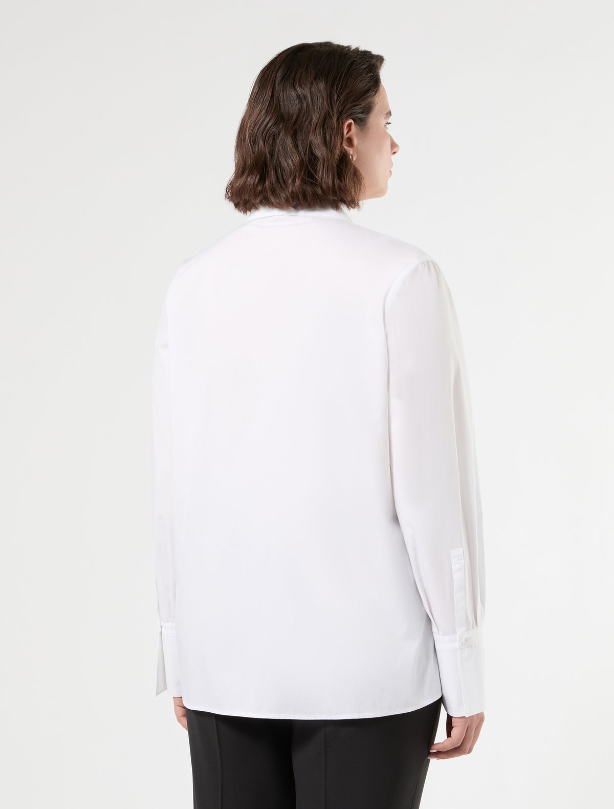 Marina Rinaldi embroidered poplin shirt for woman