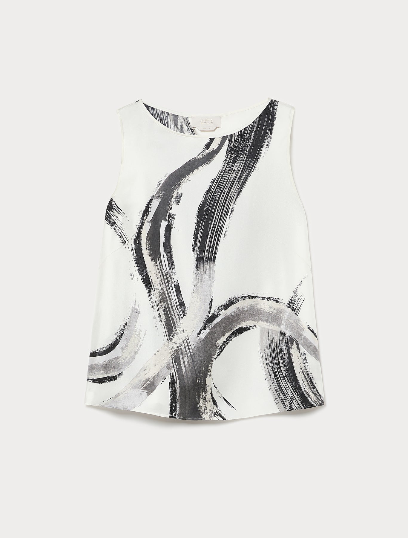 Marina Rinaldi silk twill top for woman