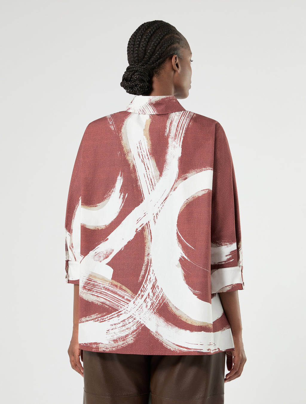 Marina Rinaldi cotton poplin shirt for woman