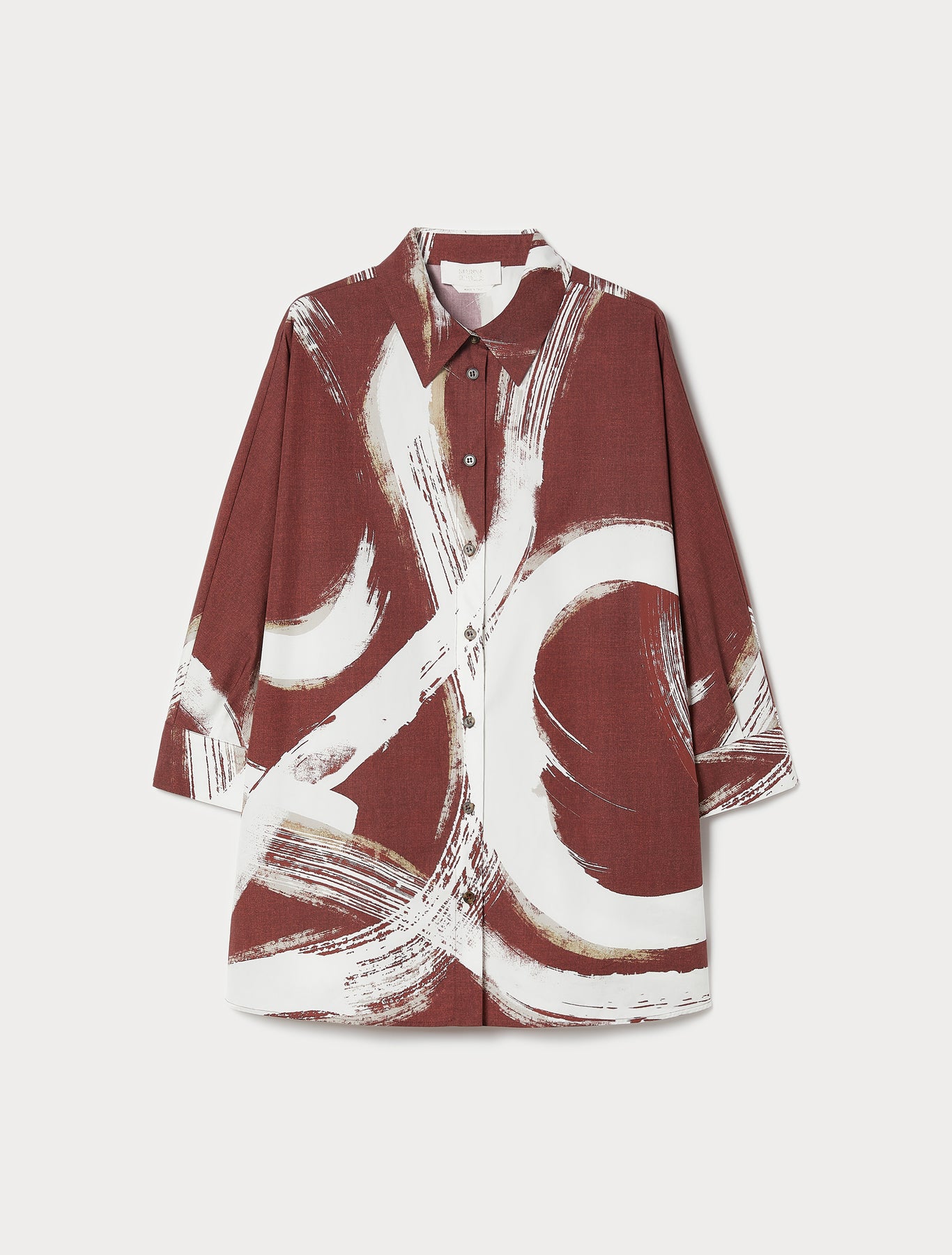 Marina Rinaldi cotton poplin shirt for woman
