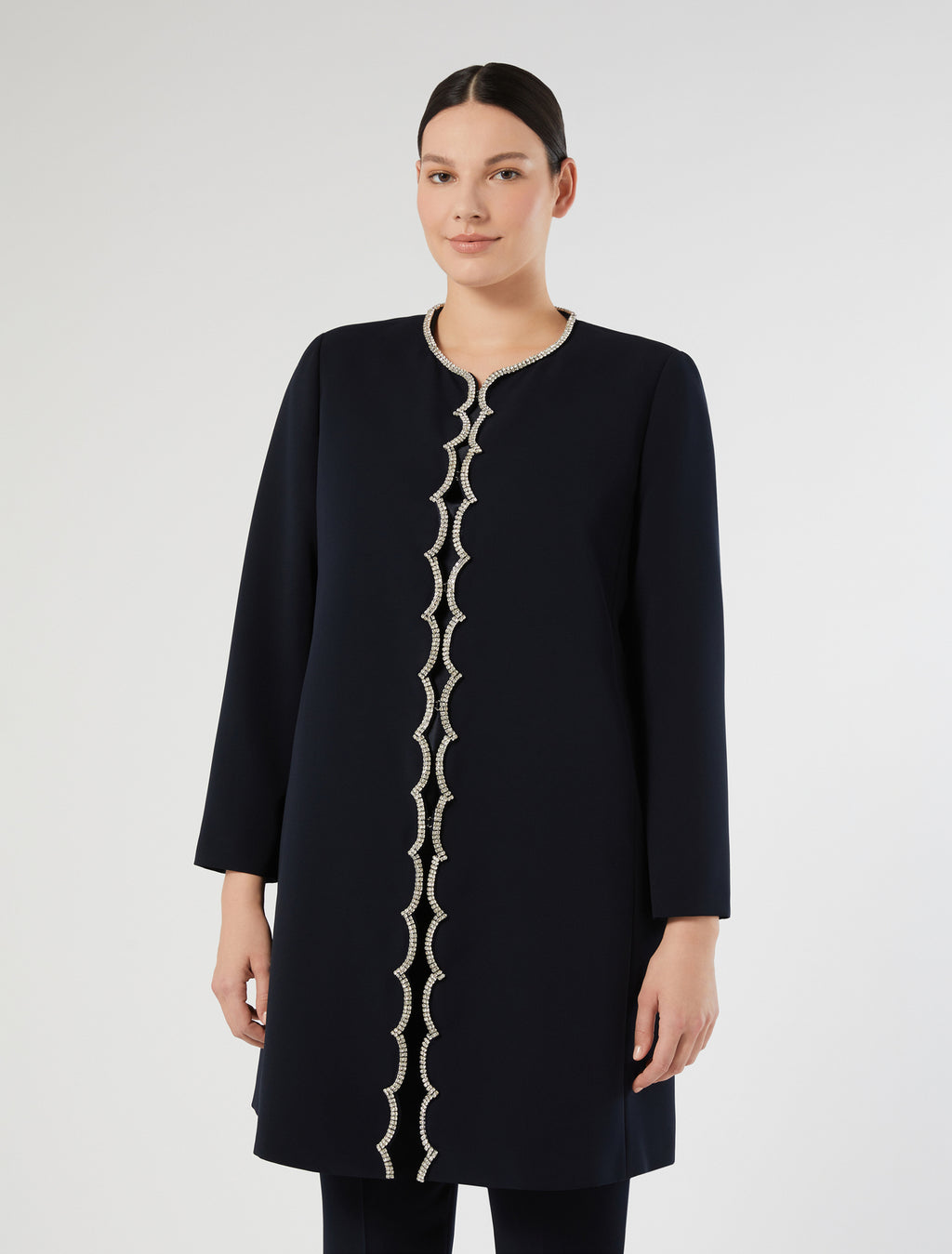 marina rinaldi cady duster coat for woman