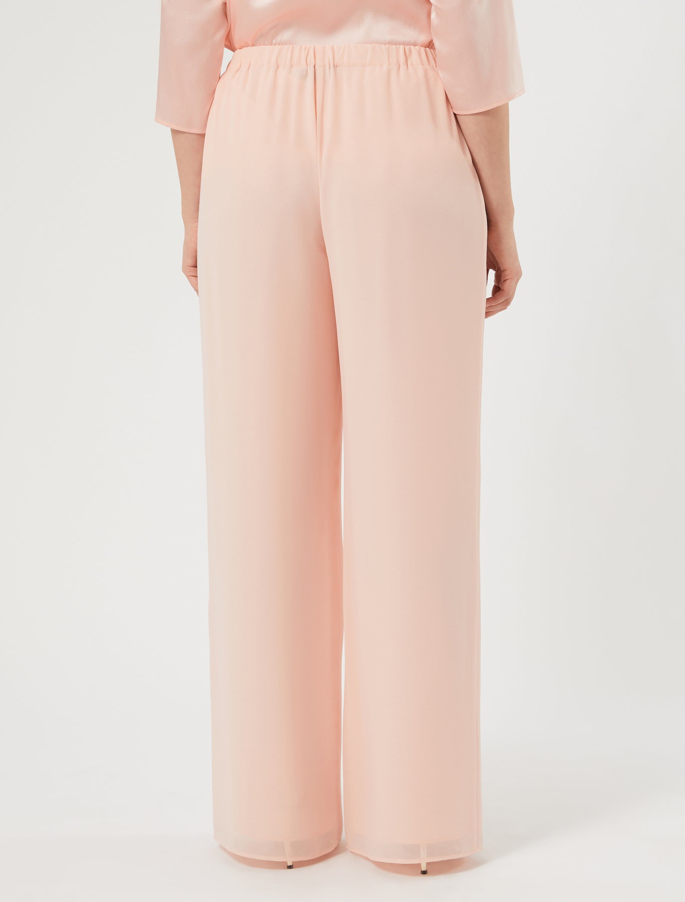 marina rinaldi georgette trousers for woman